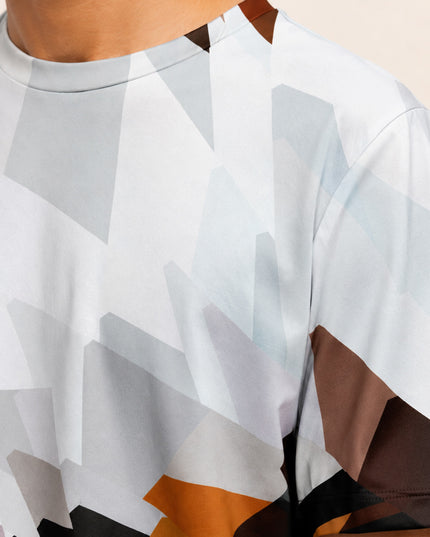 Hand Drawn Abstract Print T-Shirt #PT129