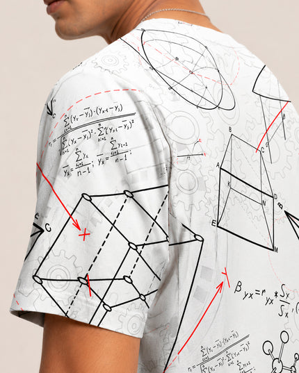Arithmetic Print T-Shirt #PT125