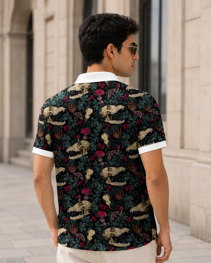 Dinosaur Printed Polo #PP108