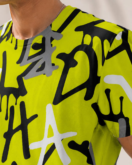 Alpha Print T-Shirt #PT167