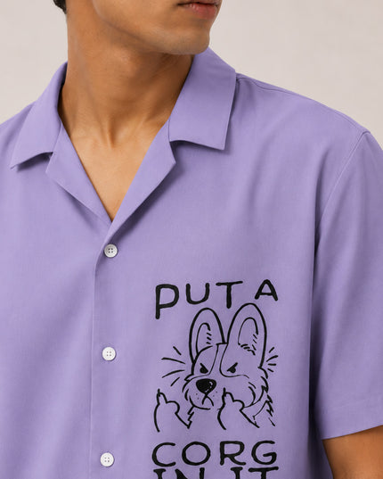 Puta Corg In It Printed Shirt