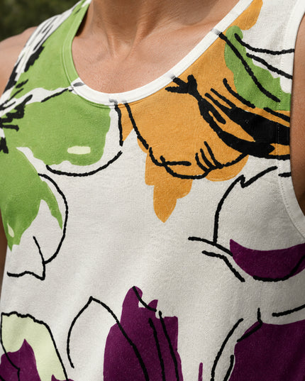 Floral Paint Art Sando #116