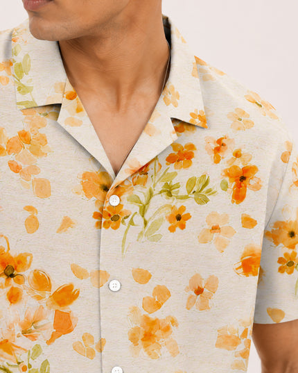 Small Floral Printed Shirt