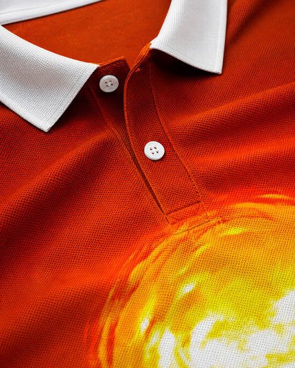 Horse Rider Printed Polo #PP113