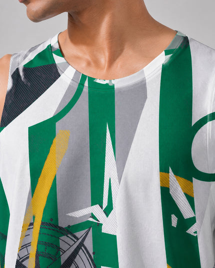 Time Zone Printed Sando #103