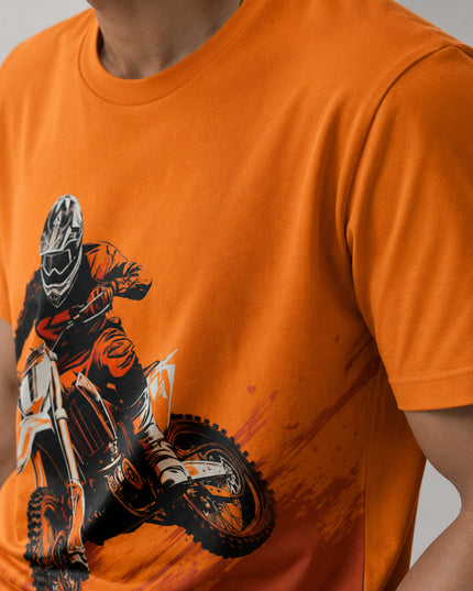 Bike Rider Printed T-Shirt #PT154