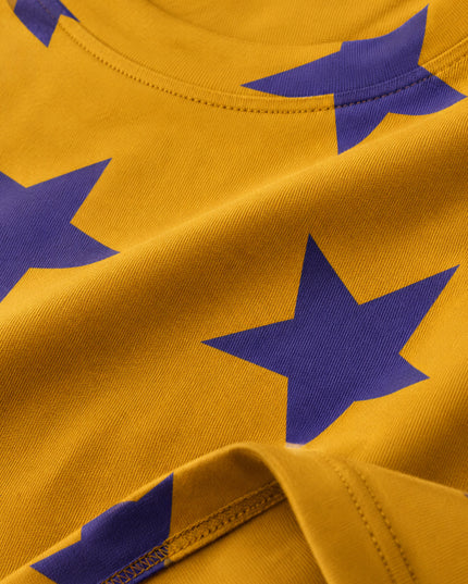 Blue Star Printed T-Shirt #PT153