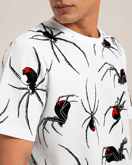 Spider Printed T-Shirt #PT133