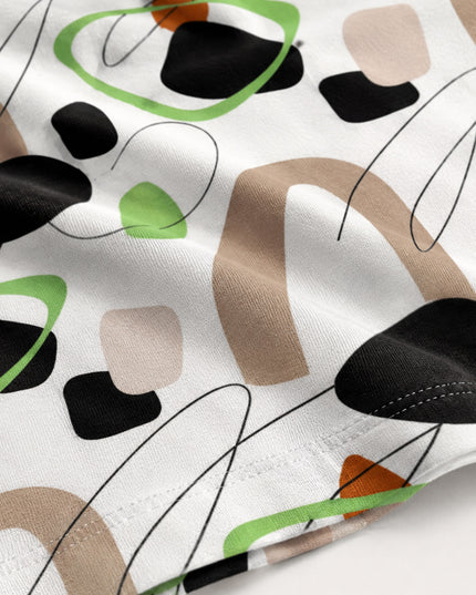 Scribble Arch Print T-Shirt #PT174