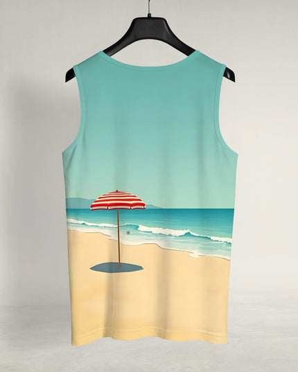 Empty Beach Printed Sando #118