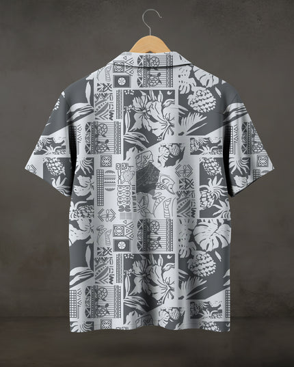 Iconic Tropical Flora Printed Shirt