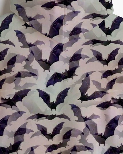 Halloween Bats Printed Hoodie #104