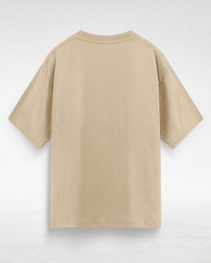 Basic Beige Oversized T-Shirt #137