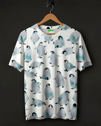 Cute Penguin Printed Tees #PT105