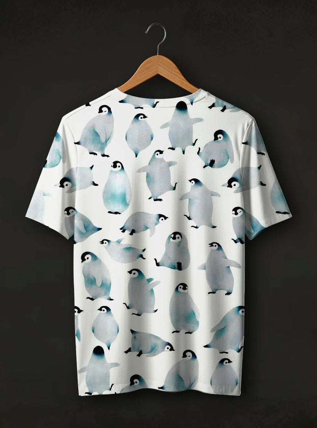 Cute Penguin Printed Tees #PT105