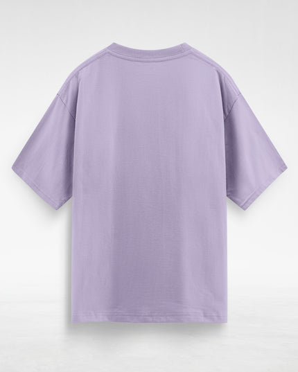 Lavender Basic Oversized T-Shirt #112