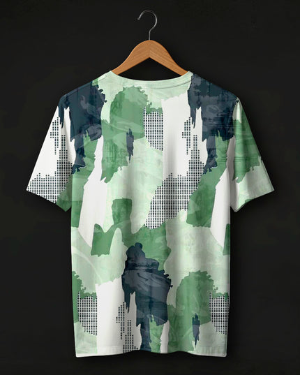 Halftone Print T-Shirt #PT128
