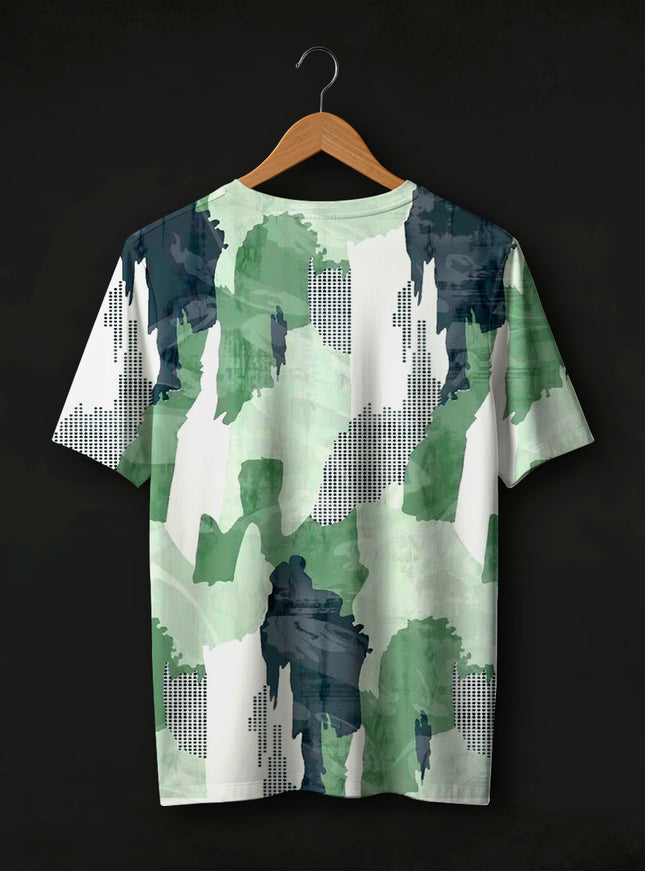 Halftone Print T-Shirt #PT128