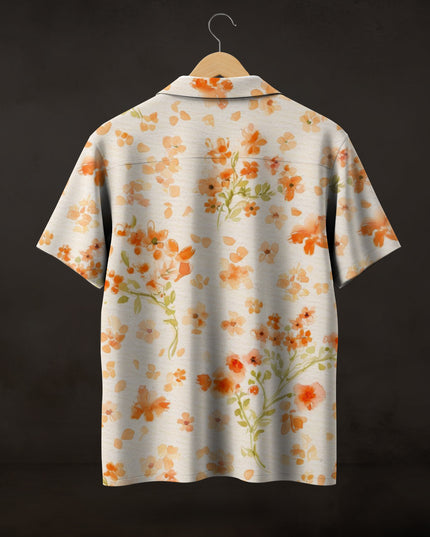 Small Floral Printed Shirt