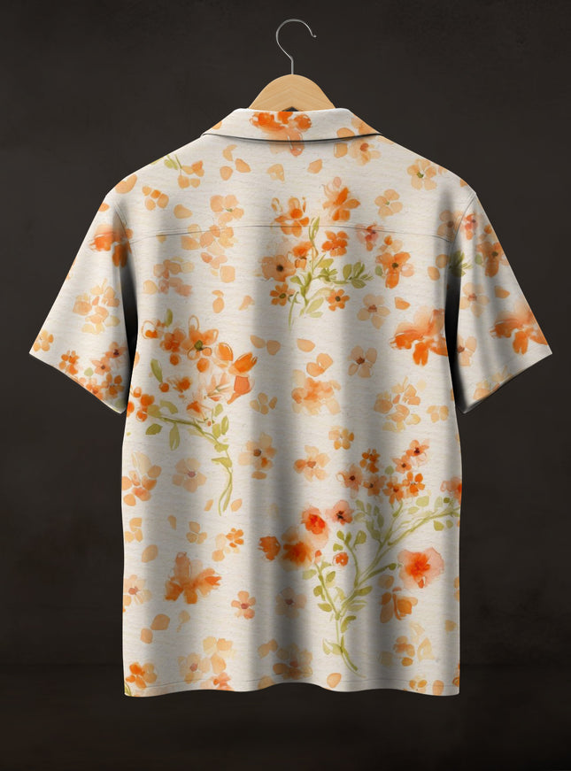 Small Floral Printed Shirt