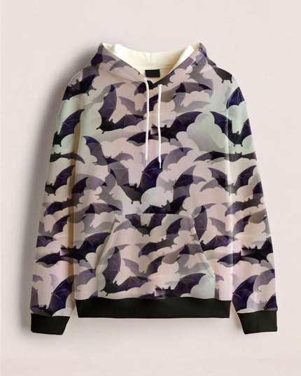 Halloween Bats Printed Hoodie #104