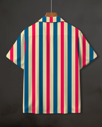 Classic Stripe Printed Shirt