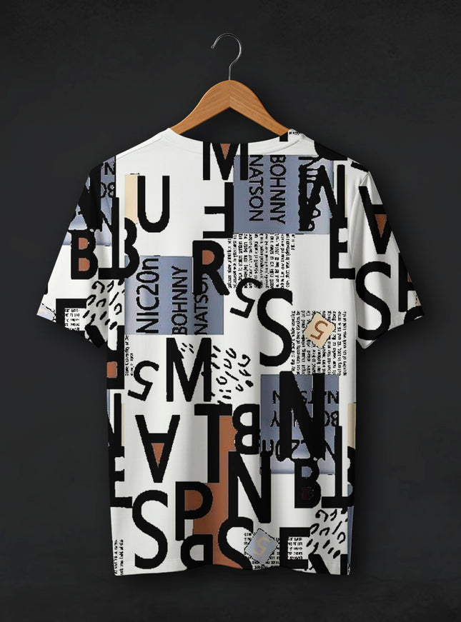 Alphabet Printed Tees #PT102