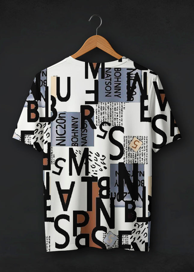 Alphabet Printed Tees #PT102