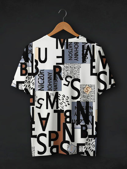 Alphabet Printed Tees #PT102