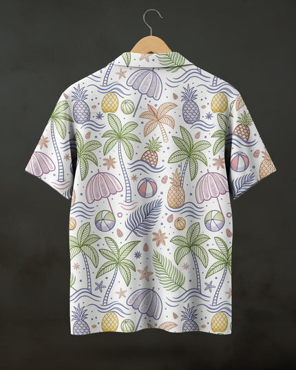 Tropical Tree Printed Shirt
