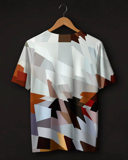 Hand Drawn Abstract Print T-Shirt #PT129