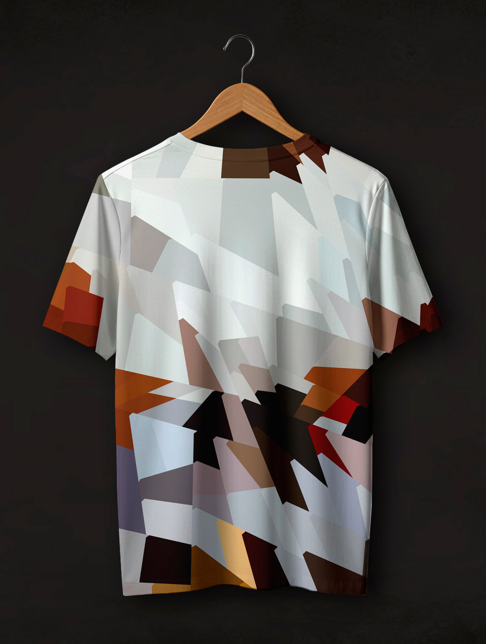 Hand Drawn Abstract Print T-Shirt #PT129