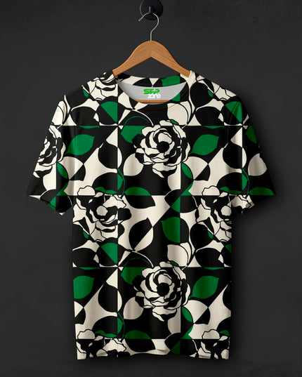 Imperial Rose Printed Tees #PT116