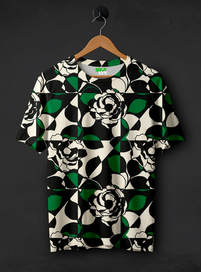 Imperial Rose Printed Tees #PT116