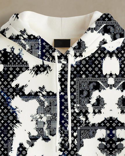 The Map Print Hoodie #106