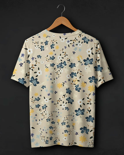 Floral Print T-Shirt #PT163