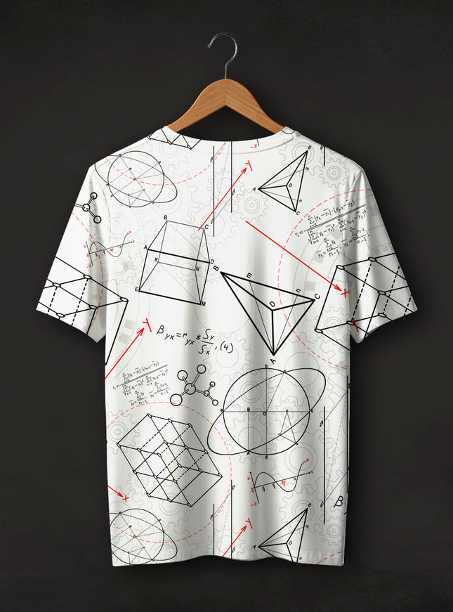 Arithmetic Print T-Shirt #PT125