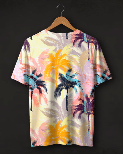 Palm Beach Print T-Shirt #PT131
