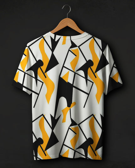 Abstract Art Printed T-Shirt #162