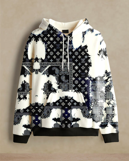 The Map Print Hoodie #106