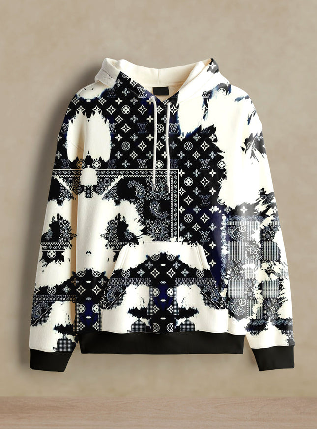 The Map Print Hoodie #106