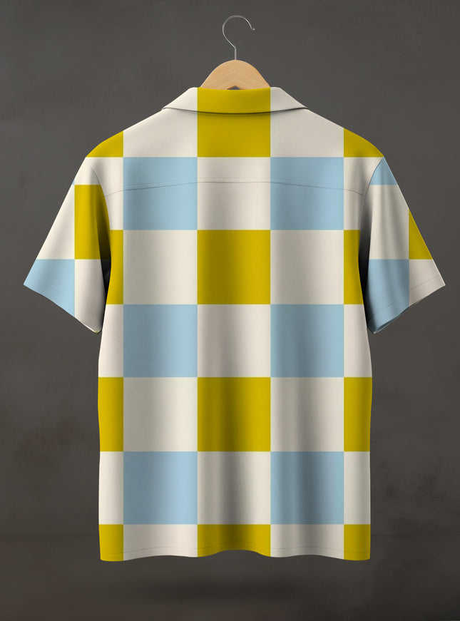 Checkboard Printed Shirt