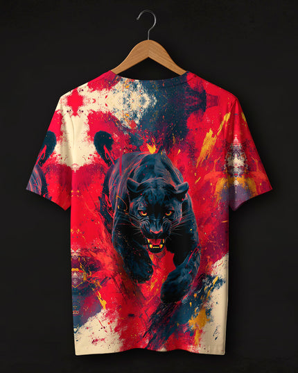 Black Panther Printed T-Shirt #PT1037