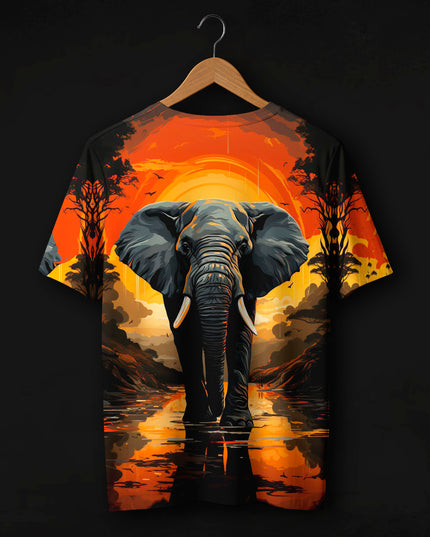 Elephant Printed T-Shirt #PT138
