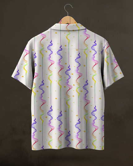 Colourful Drip Printed Shirt