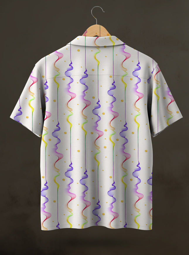 Colourful Drip Printed Shirt