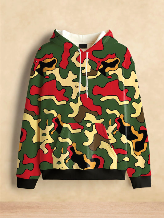 Men's Printed Hoodie #108