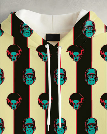 Spooky Couple Printed Hoodie #109