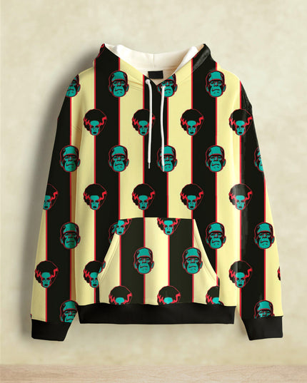 Spooky Couple Printed Hoodie #109