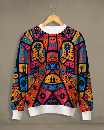 Abstract Art Printed Sweatshirt #109